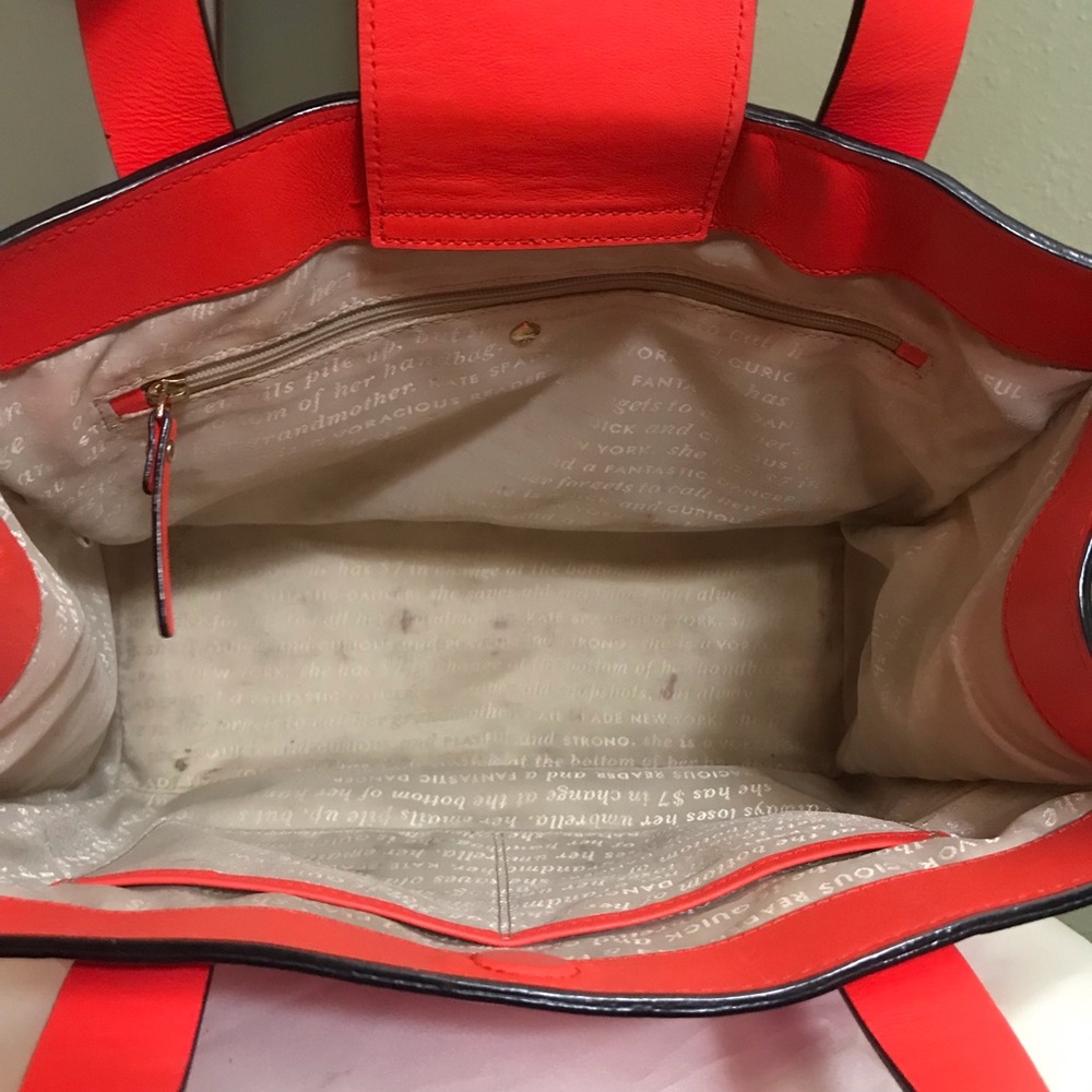 ❌SOLD ❌Kate Spade colorblock tote - Picture 8 of 8
